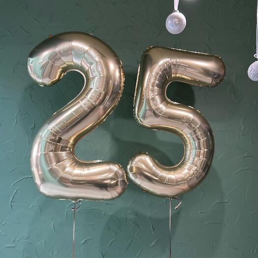 Цифры 25