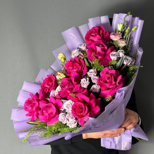 Mix Roses Bouquet N-056