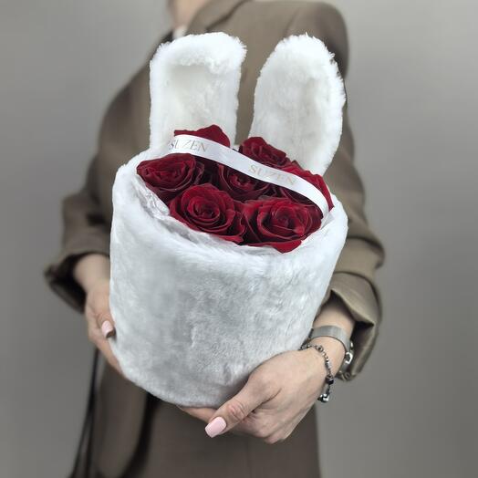 Розы в коробке