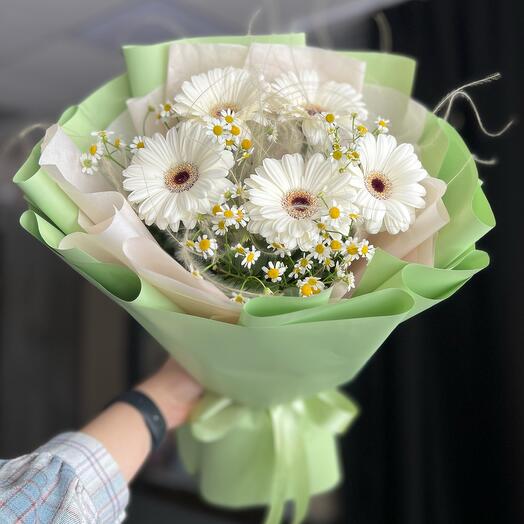 Букет «Утренний чай»💚