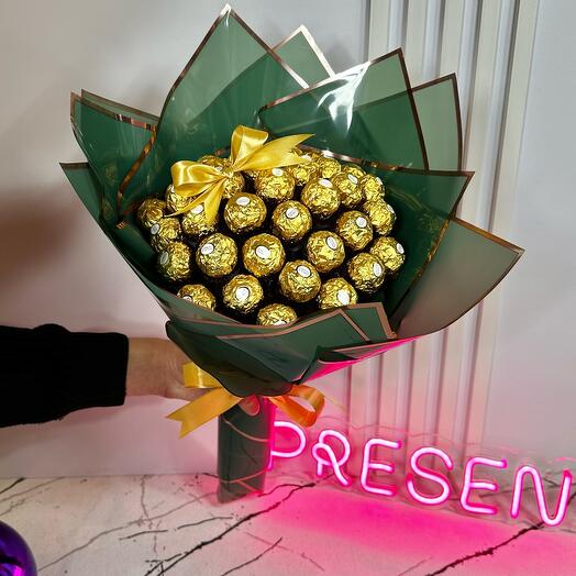 Букет из Ферреро Роше