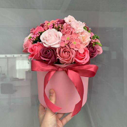 Букет из мыла