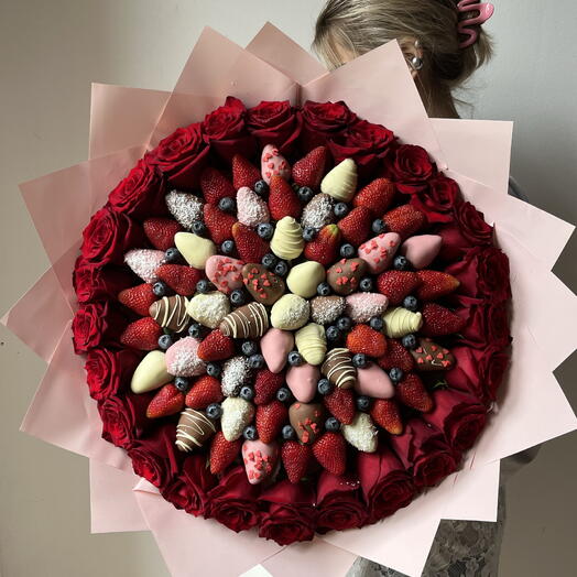 Клубника в шоколаде "Ромео и Джульета"🍓