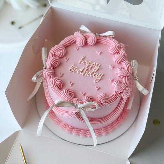 Bento pastel Lambeth rosa para cumpleaños