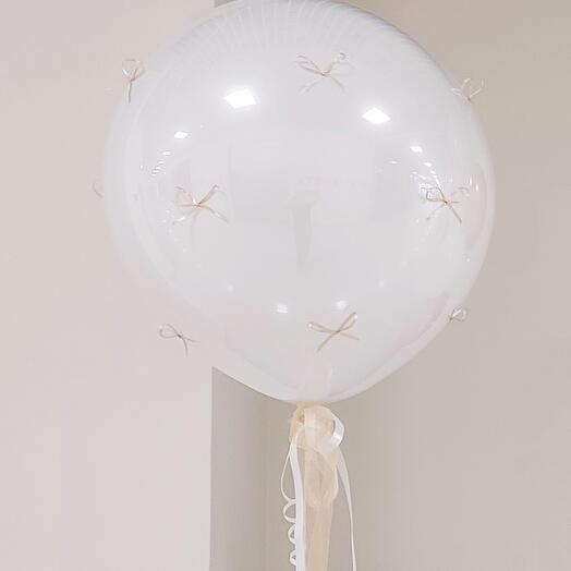 Шар в шаре 18" с бантиками