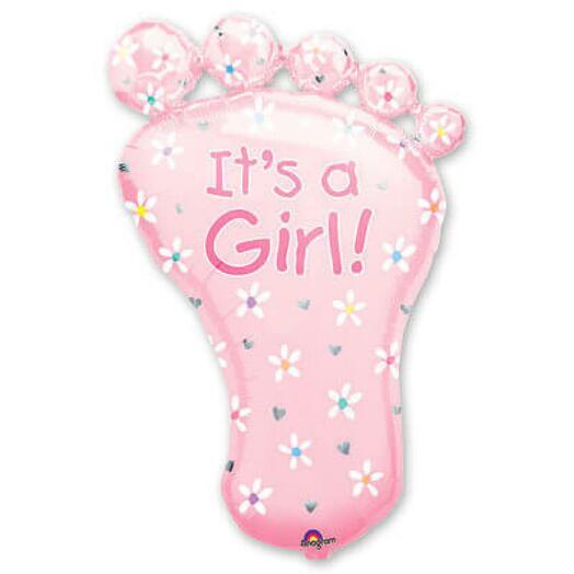 Воздушный шар ножка "It s a Girl"