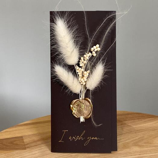 Элегантный конверт ручной работы