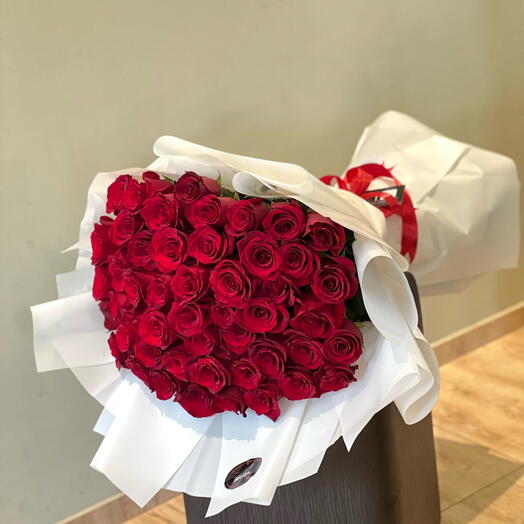 51 red roses