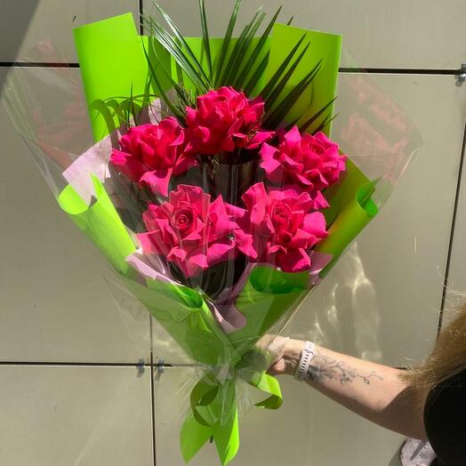 Сортовые французские розы 60 см