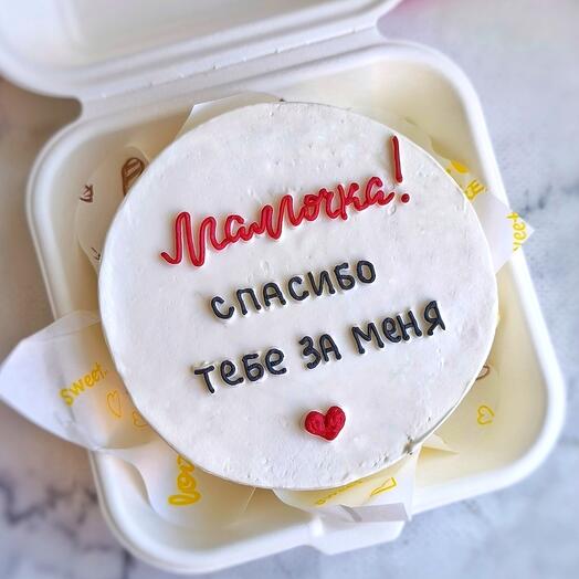 Бенто-торт для мамы на День рождения, на День Матери, просто так для мамы