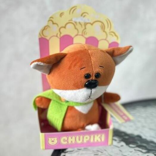Мягкая игрушка в коробке "Лисёнок"