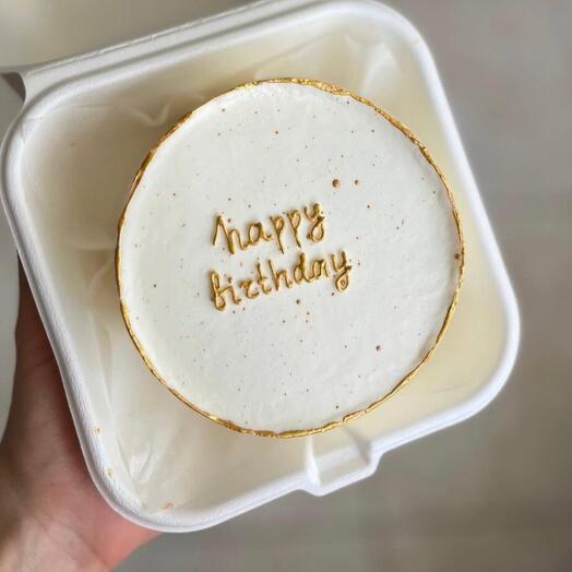 Бенто торт "happy birthday"