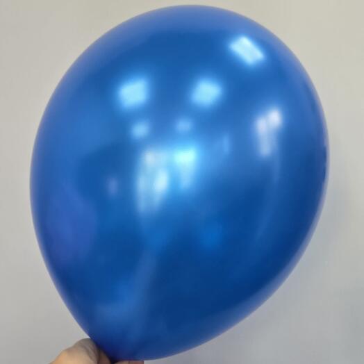Шар воздушный с гелием синий