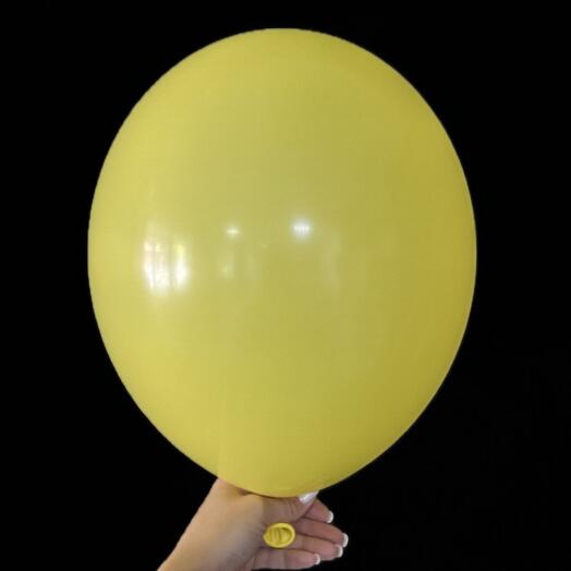Шар светло-оранжевый гелевый 🎈