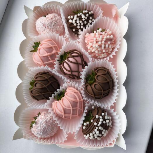 Клубника в шоколаде набор 🍓