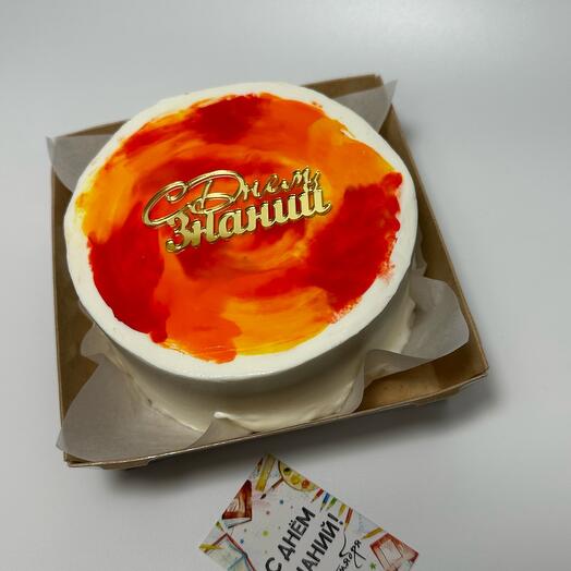 Бенто торт С Днём знаний»
