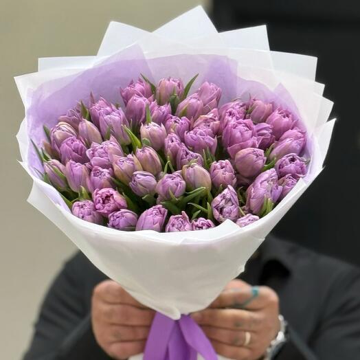 Тюльпаны пионовидные