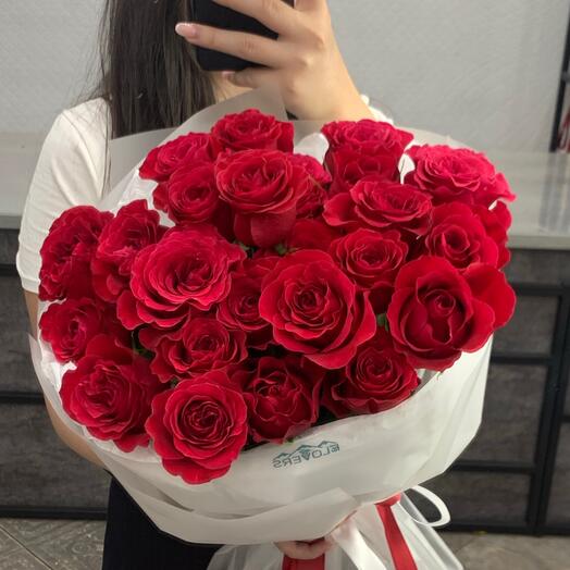 Кудрявые кустовые розы