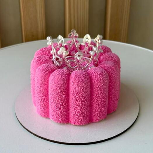 Муссовый бенто торт с короной