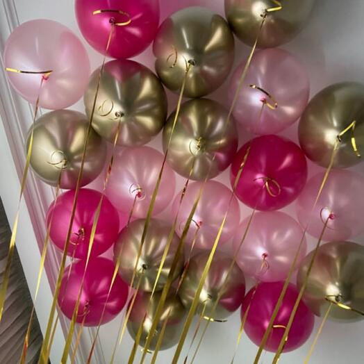 Шары под потолок 21 шт