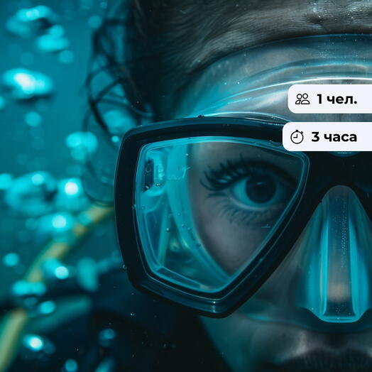 Подводный драйв. Дайвинг-погружение в бассейне