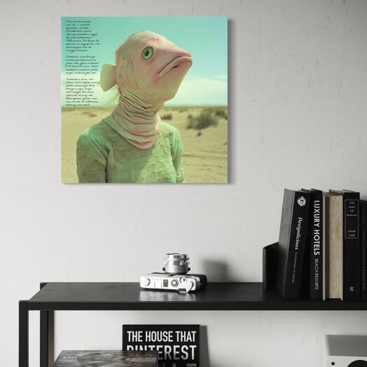 ПРИНТ Картина 40х40 см «Когда ты сама себе океан»