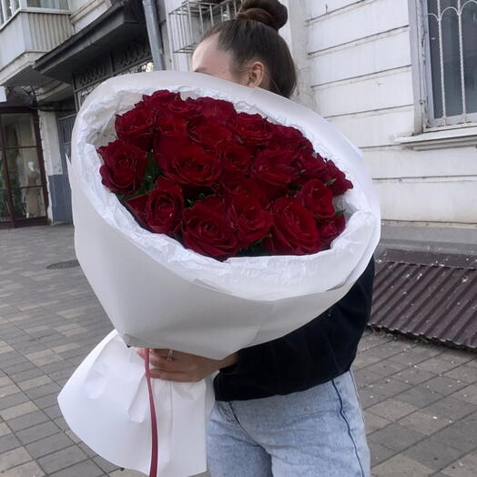 Букет роз 25шт