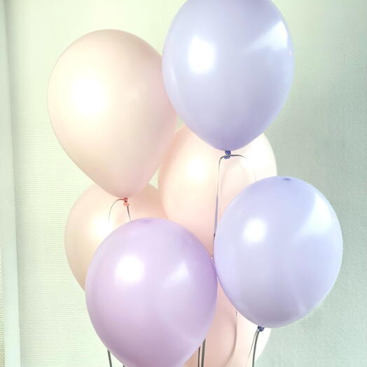 Set of Balloons " Tenderness" 7 pieces