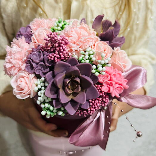 Букет из мыла ручной работы 🌹