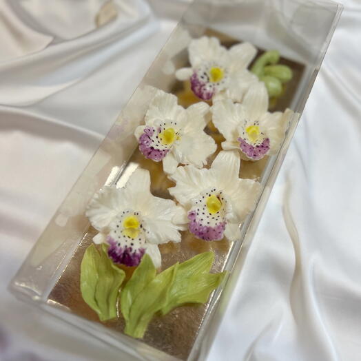 Орхидеи из зефира