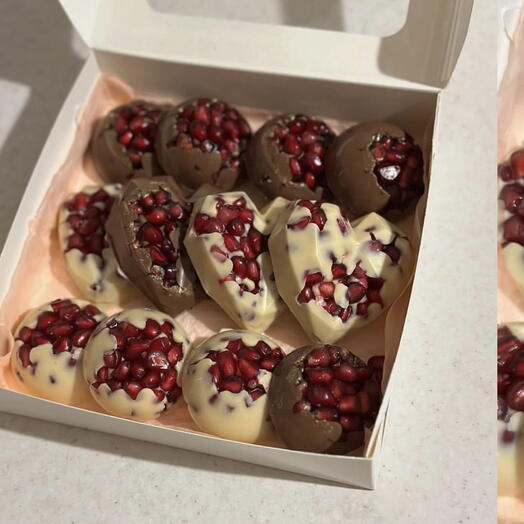 Гранатовое сердце ♥️