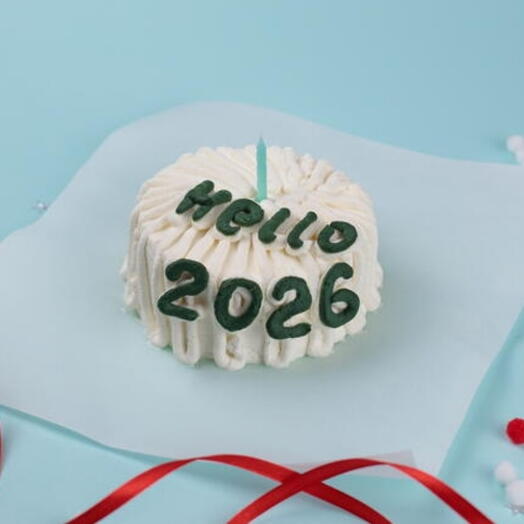Бенто-торт Привет 2026 350 г