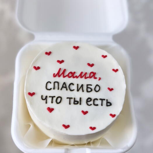 Бенто торт маме