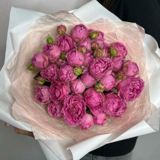 Hit🔥Bouquet of 7 bushy peony roses