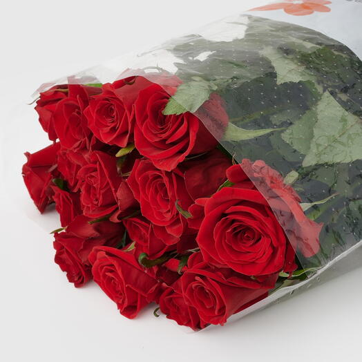 Пачка роз (15 штук) Ред Игл, 60 см
