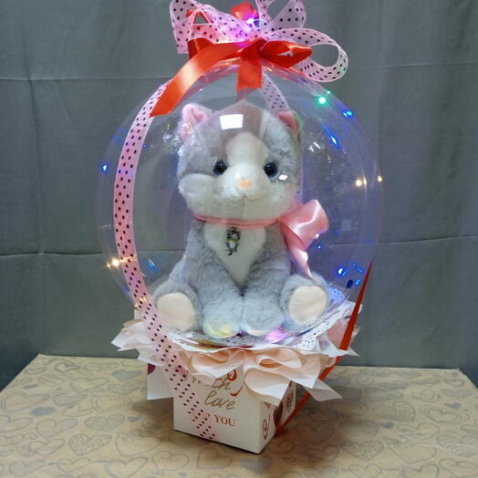 "Любимая киса" игрушка в шаре