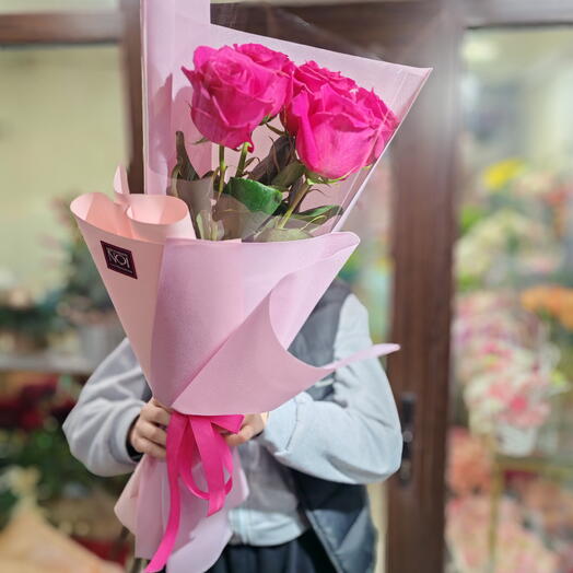 Розовая зефирка