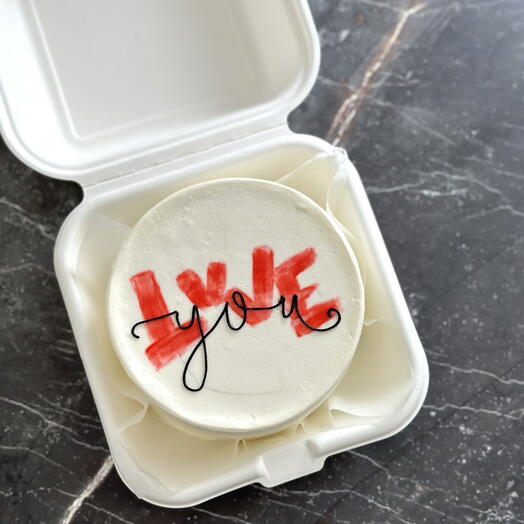 Бенто торт Love You Любовь