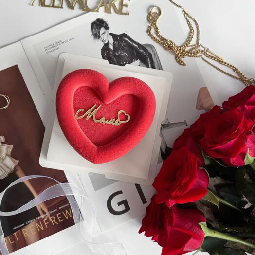 Муссовый бенто торт для мамы