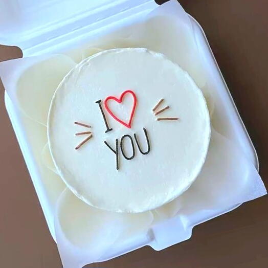Бенто торт I love you