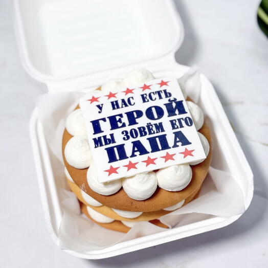 Торт папе медовик