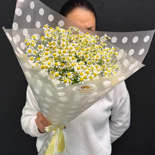 Монобукет из танацетума 🌼