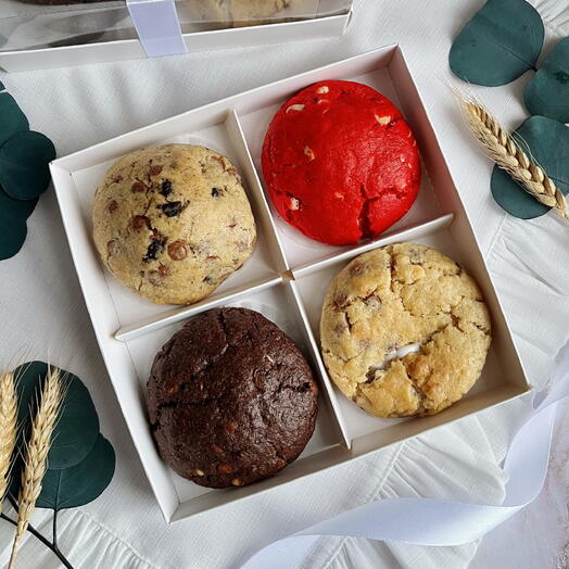 Печенье кукис 4 шт