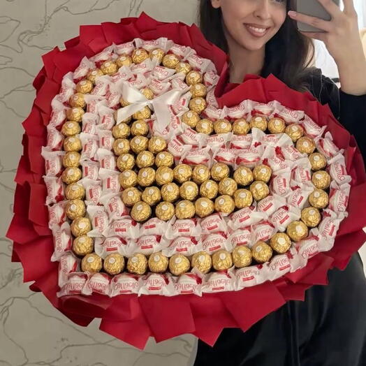 Premium ️ Вау букет из конфет на 8 марта ️