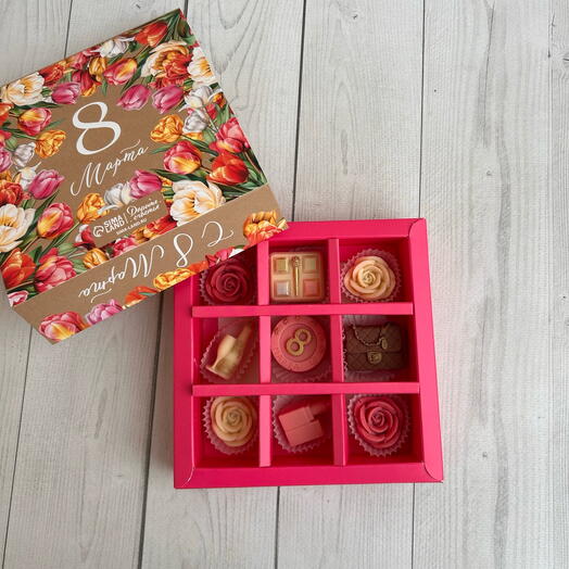 Набор конфет «8 марта»