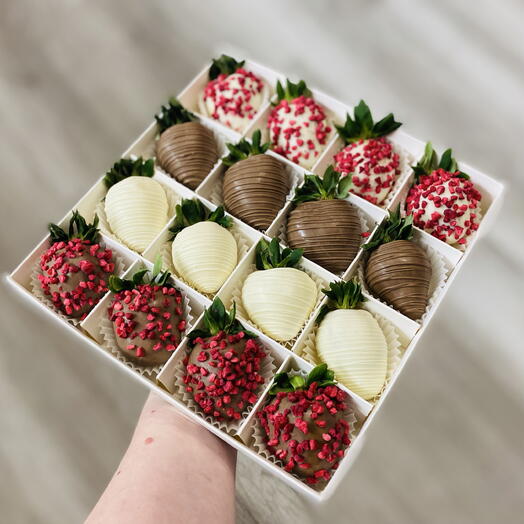 Клубника в шоколаде💝 16 штук