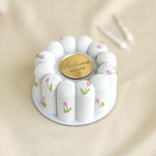 Муссовый бенто торт маме