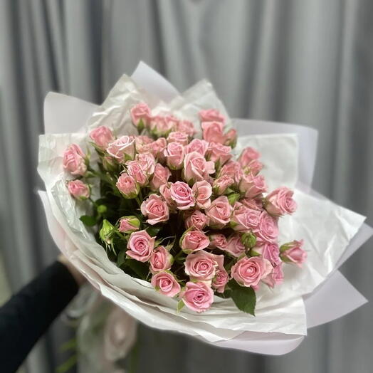15 кустовых роз