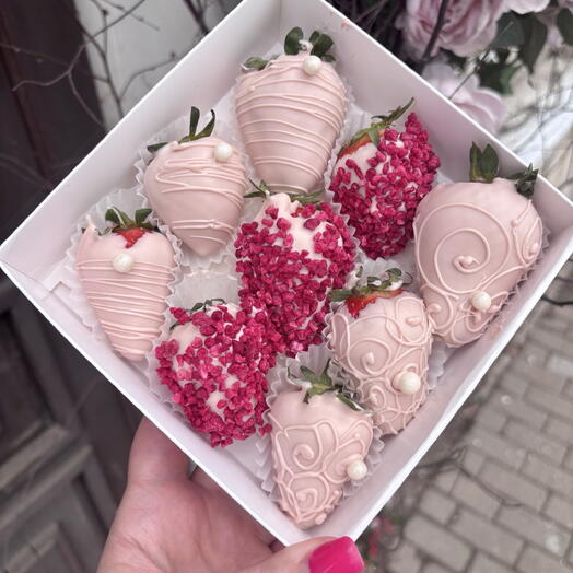 Клубника в шоколаде 9 штук