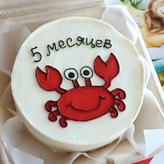 Бенто-торт на месяц ребенку малышу дочери сыну младенцу полгодика